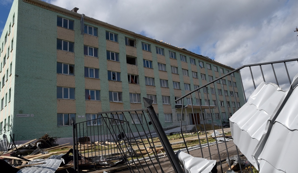 В Курске на восстановление инфраструктуры после урагана требуется около 53 млн рублей