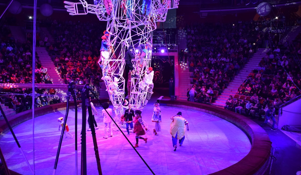 Семьям участников СВО бесплатно показали представление в курском цирке