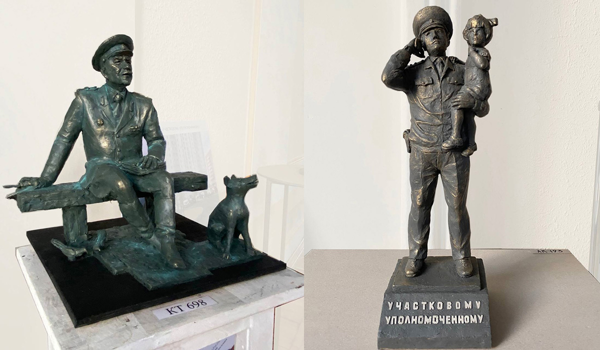 В Курске проходит конкурс на лучшую скульптуру, посвящённую участковому