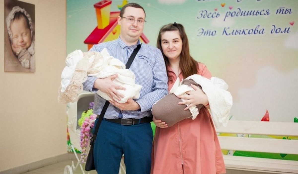 В Курском роддоме в текущем году родилось 70 двоен