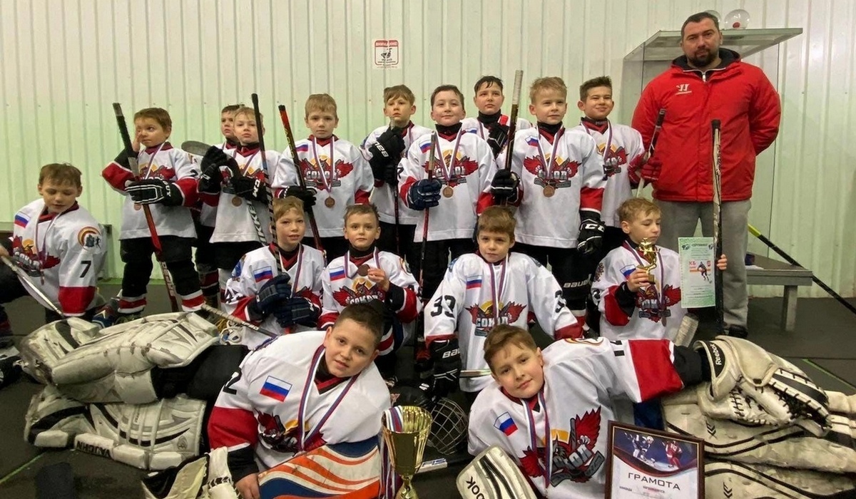 Юные куряне завоевали «бронзу» на турнире по хоккею с шайбой «Кубок Черноземья»