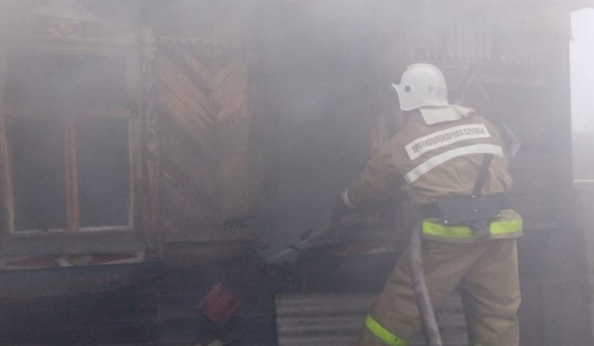 В Курской области на пожаре погиб 68-летний мужчина