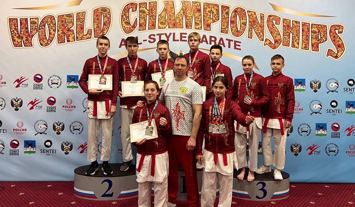 Курские каратисты выиграли 13 медалей на Международных соревнованиях