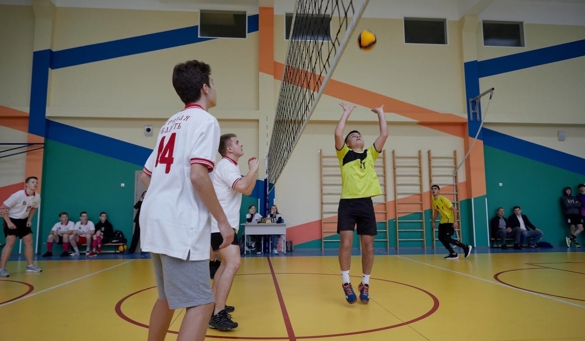 В Курске стартовала Детская волейбольная лига среди юношей