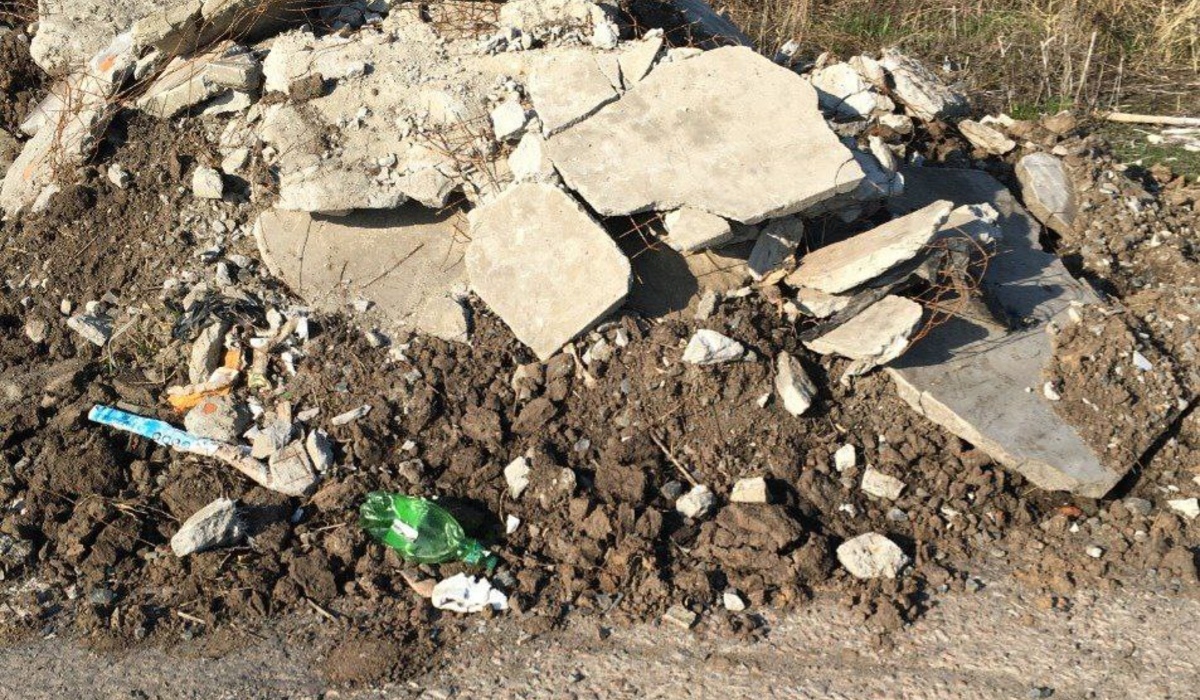 Под Курском ликвидировали свалку строительных отходов