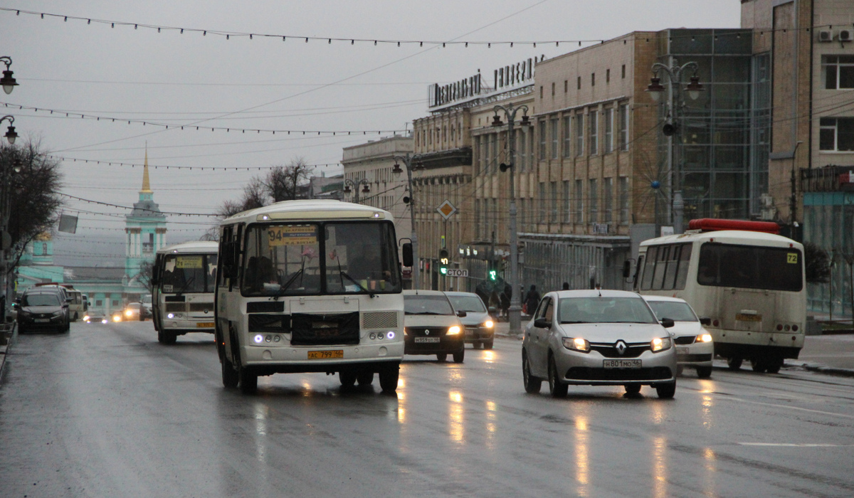 В Курске открыли проезд транспорта  по всем полосам улицы Ленина