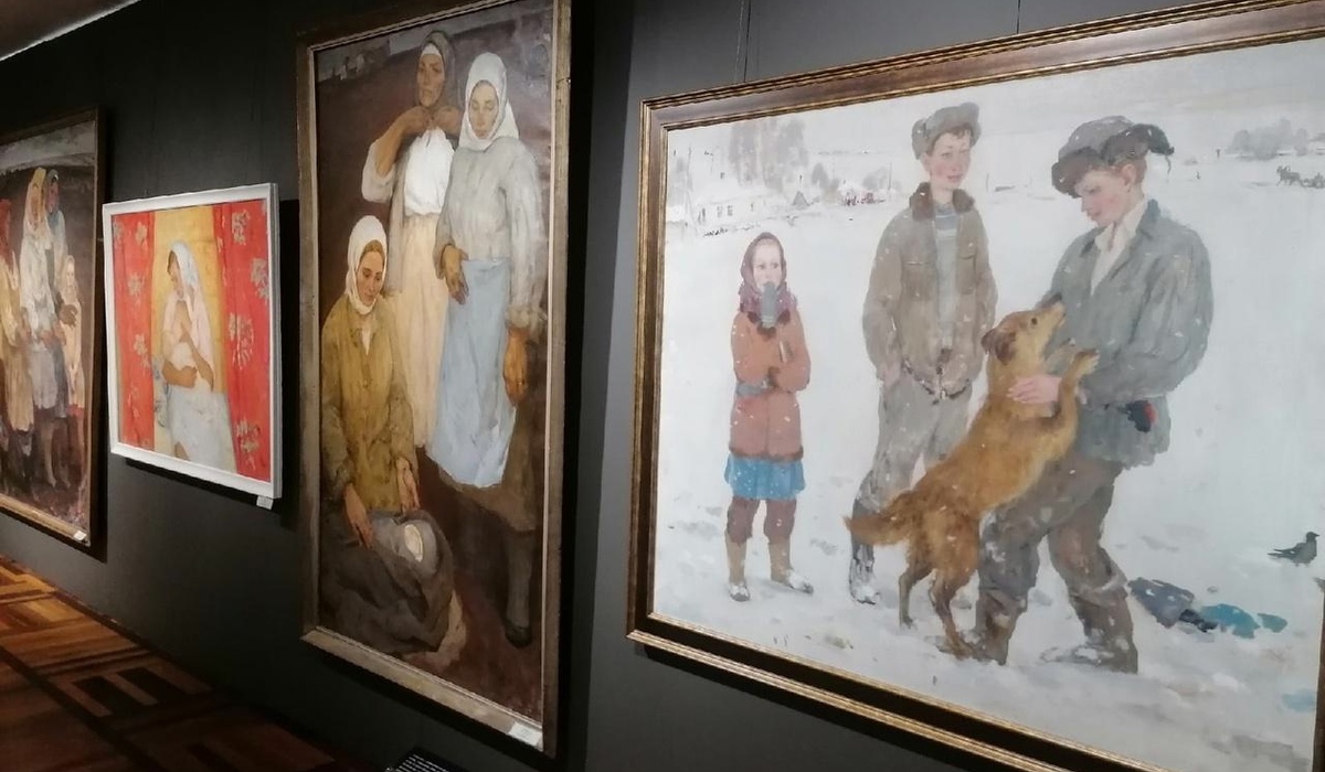 В галерее Дейнеки до 20 ноября будет работать выставка картин курского художника Василия Ерофеева