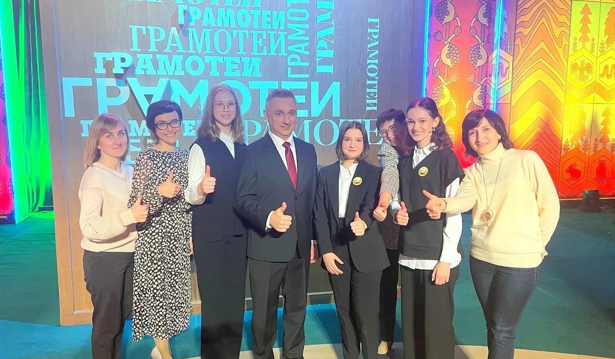 Ученицы курской гимназии снялись в передаче на канале «Культура»