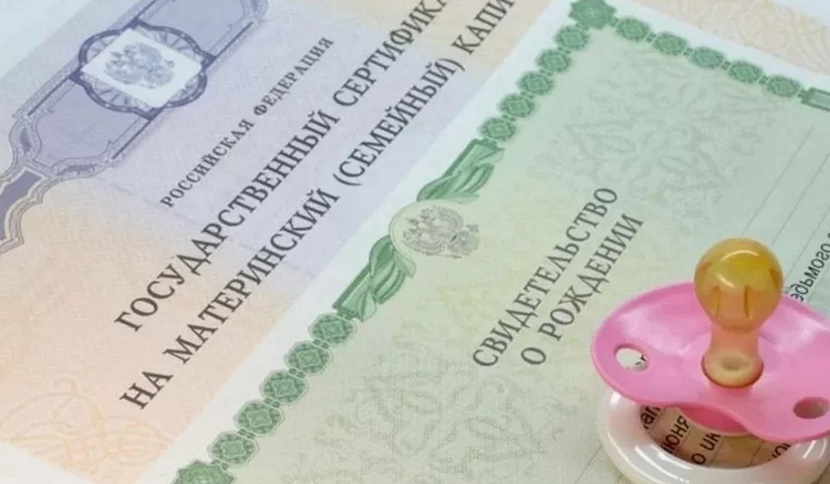 В Курской области 1 566 семей получают ежемесячную выплату из материнского капитала