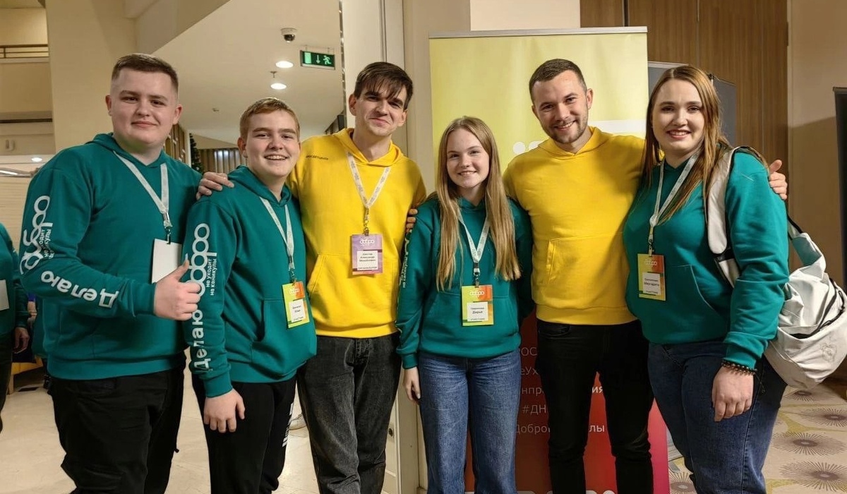 Отряд волонтёров из Курска стал победителем Всероссийского конкурса