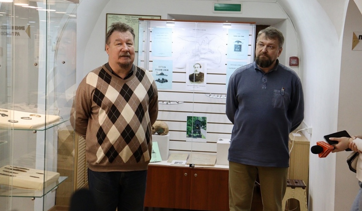 В музее археологии открылась выставка «Самоквасов – исследователь курских древностей»