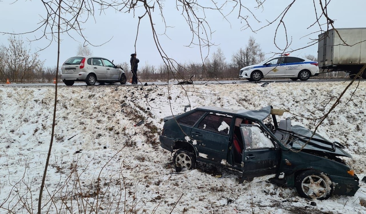 В Курской области 3 человека сегодня пострадали в ДТП