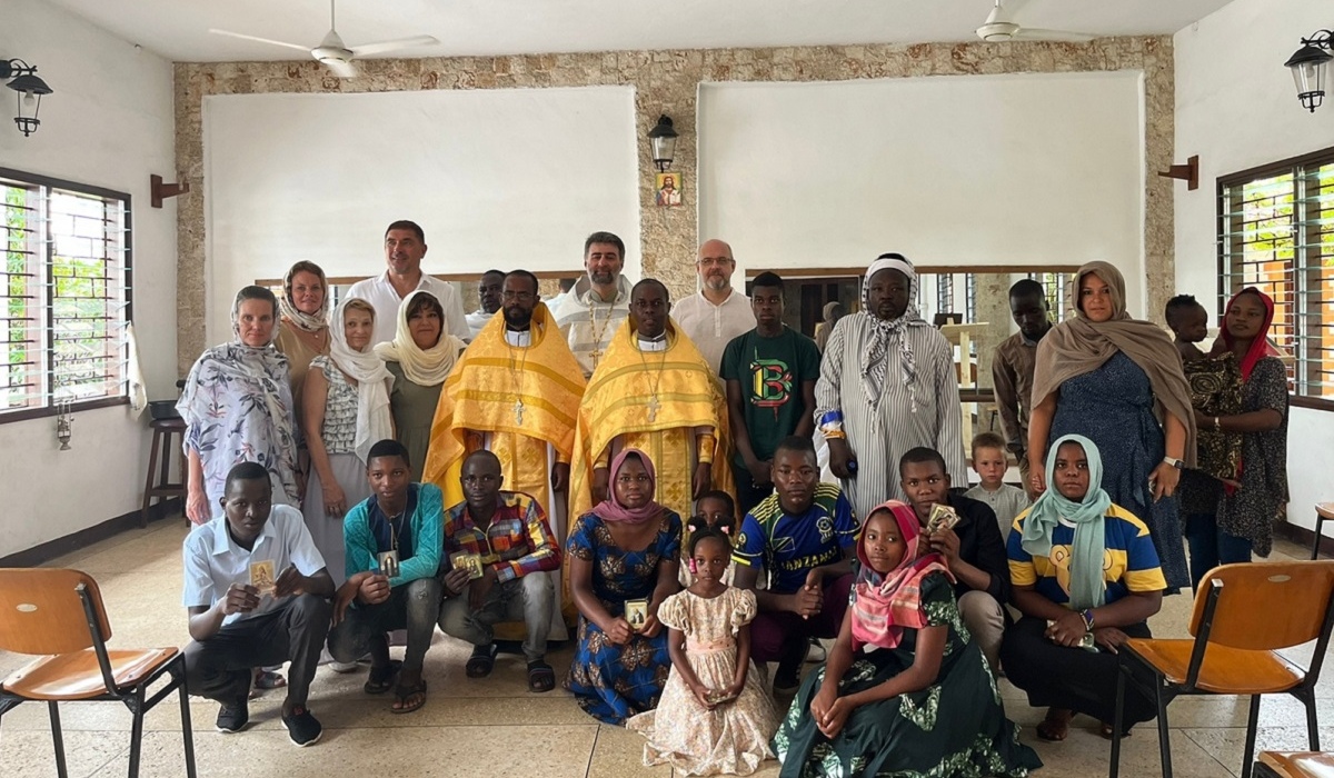 Курский священник провёл рождественское богослужение в Танзании