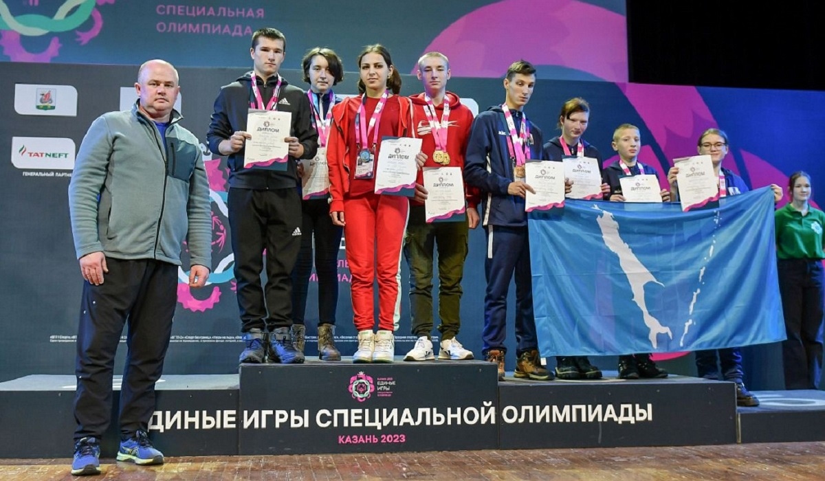 Спортсмены из Курской области завоевали медали на Единых Играх Специальной Олимпиады в Казани
