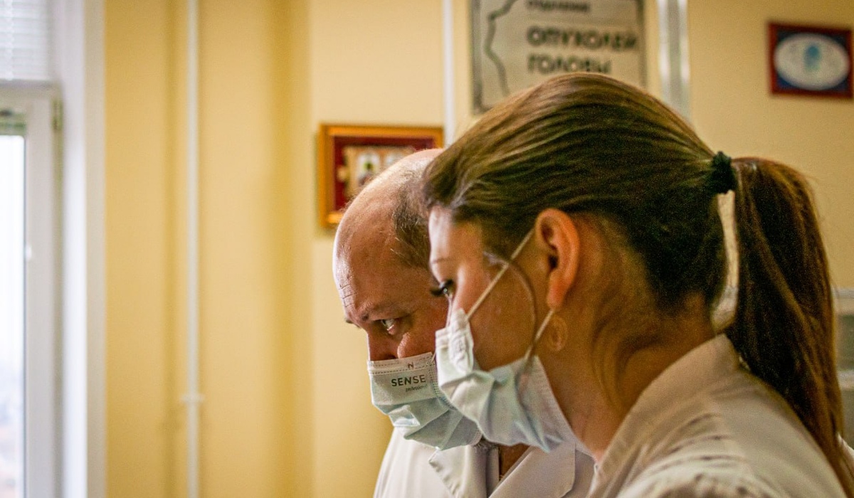 Врачи курского онкоцентра осмотрели 87 пациентов в Беловском районе