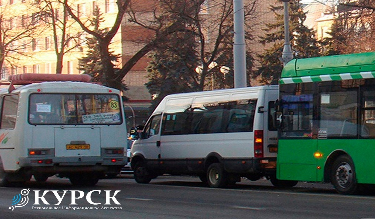 В Курске произошло ДТП с новым автобусом