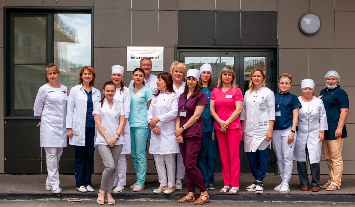 Ковидный госпиталь в Курске принял уже более 4 тысяч пациентов