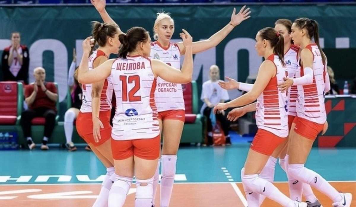 Курские волейболистки побеждают в Москве