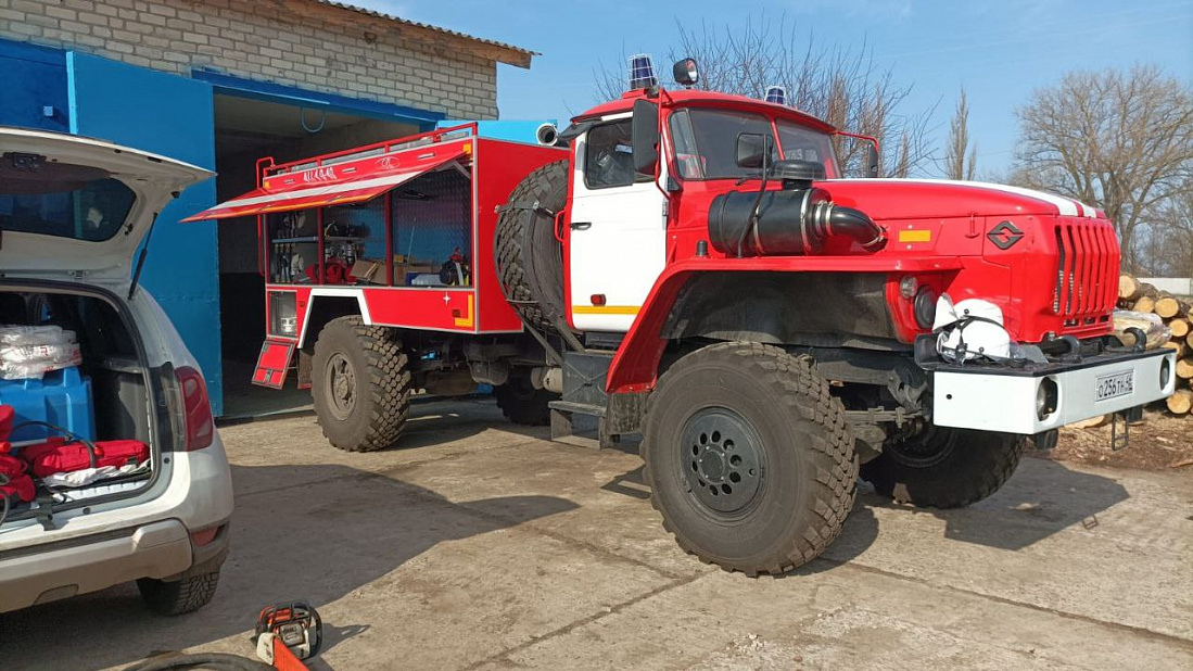 Комиссия признала лесопожарные формирования Минприроды Курской области готовыми к пожароопасному сезону