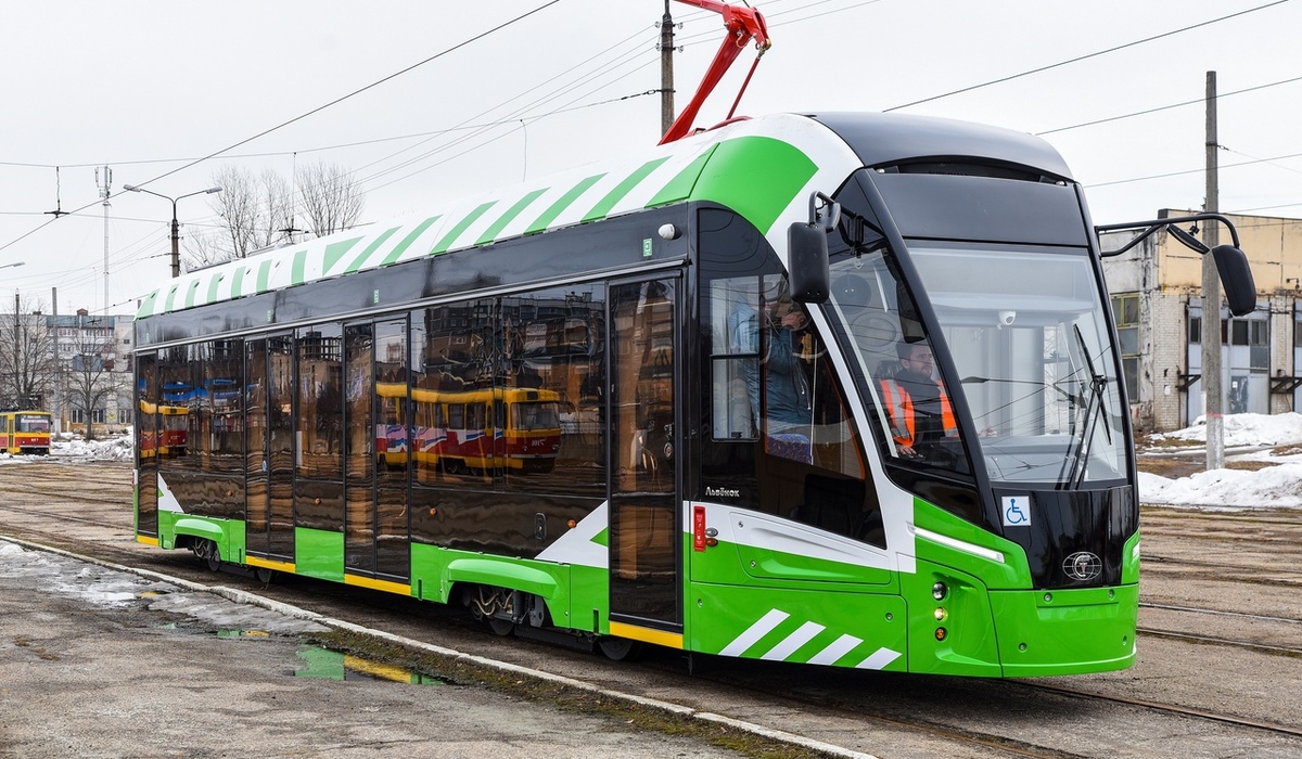 В Курск к концу 2023 года прибудут 7 новых трамваев «Львёнок»