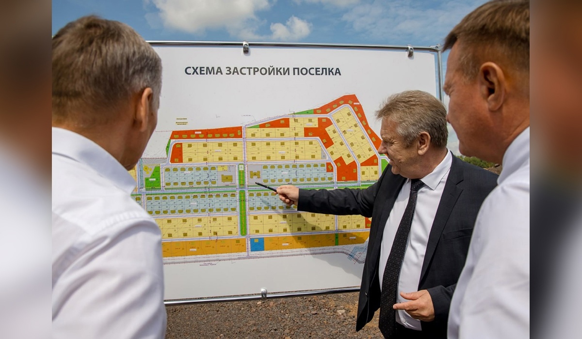 В Курской области под Железногорском строится агрогородок