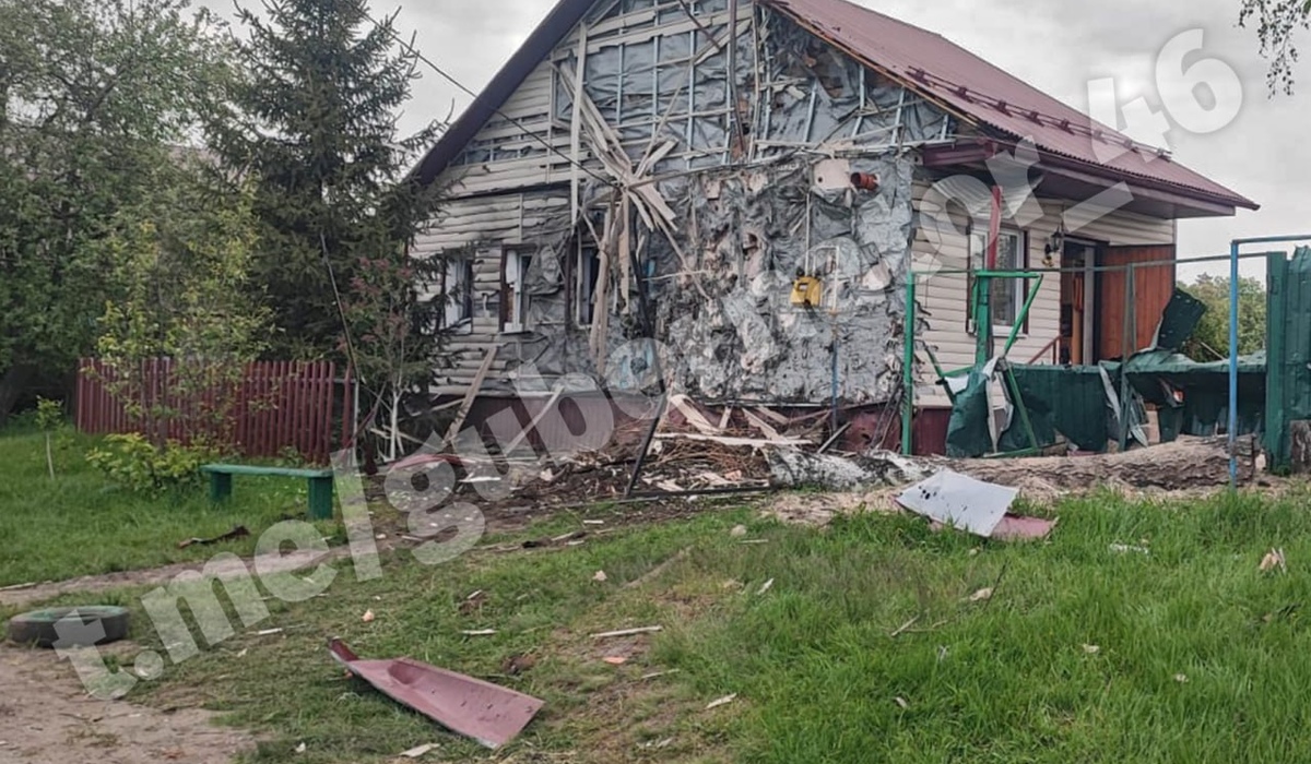 В деревне Толмачево Курской области сбили украинский беспилотник