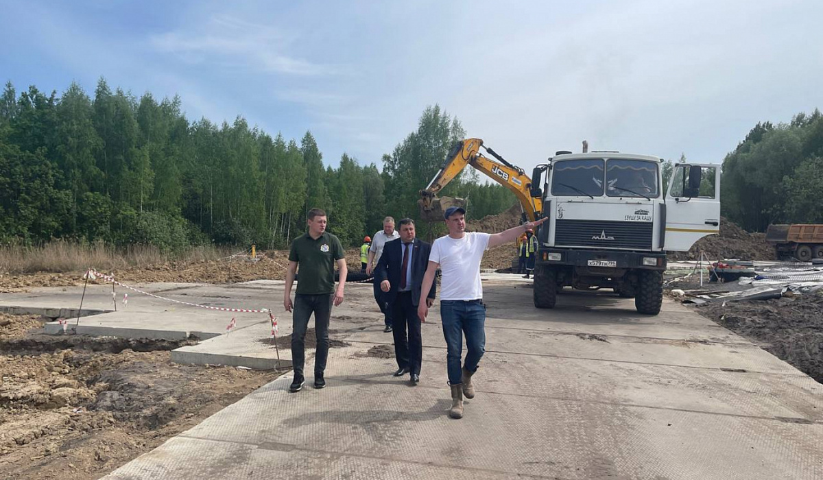 В Курской области до конца года планируют ликвидировать свалку в Железногорске