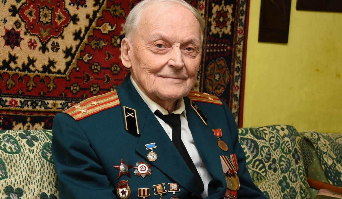 Курский ветеран Виктор Циммер сегодня празднует 100-летний юбилей