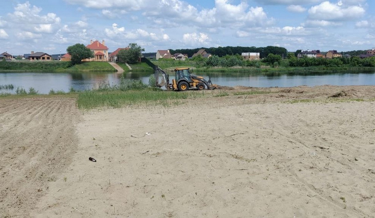 В Курске к 1 июня обустроят новый пляж на улице Гуторовской