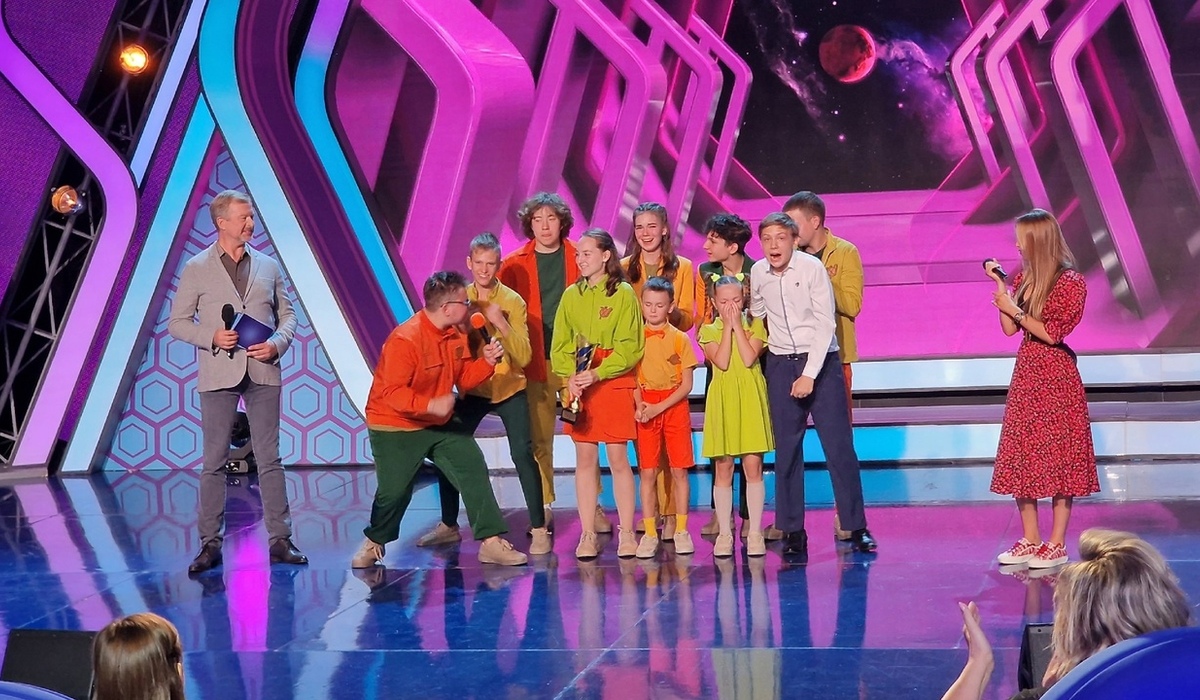 Курская команда «Антоновка» стала вице-чемпионом проекта «КВН.Дети»