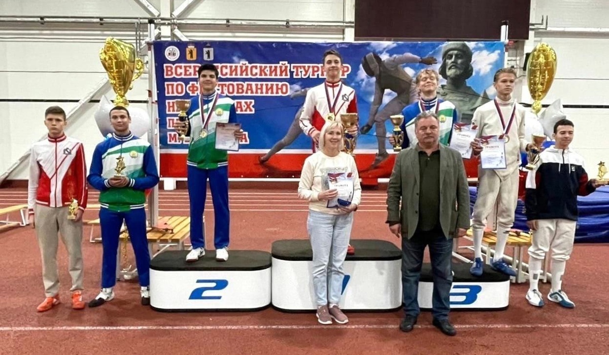 Курский рапирист Алексей Прозоров завоевал золото Всероссийских соревнований по фехтованию