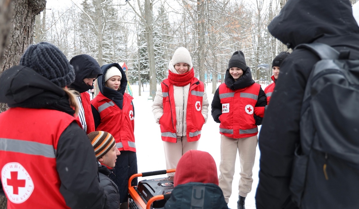 В Курске проходит обучение волонтёров Российского Красного Креста