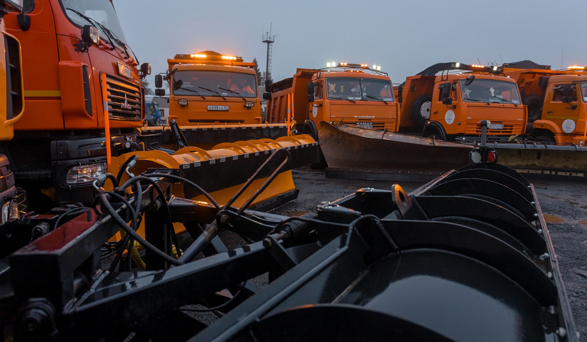 В Курской области дорожные службы готовы к зимнему сезону