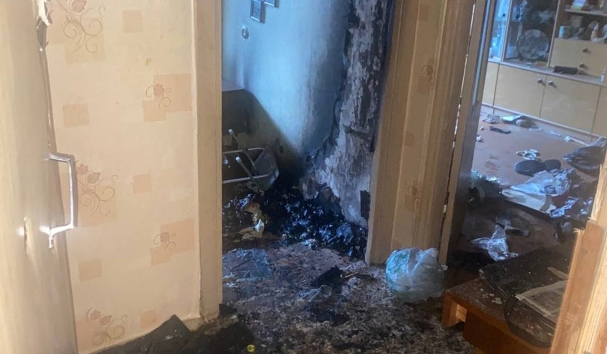 В Курске следователи устанавливают причины гибели 88-летнего мужчины при пожаре