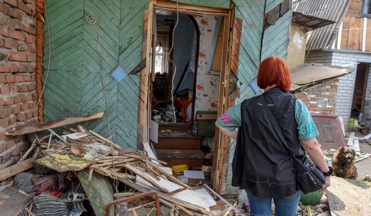 В Курской области за неделю атак ВСУ пострадало 15 частных и 8 многоквартирных домов