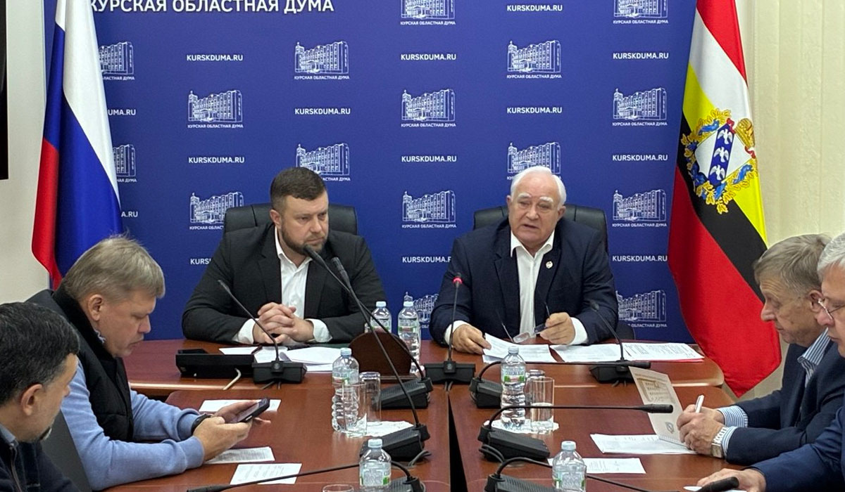 В Курской областной Думе обсудили бюджет и социальные выплаты
