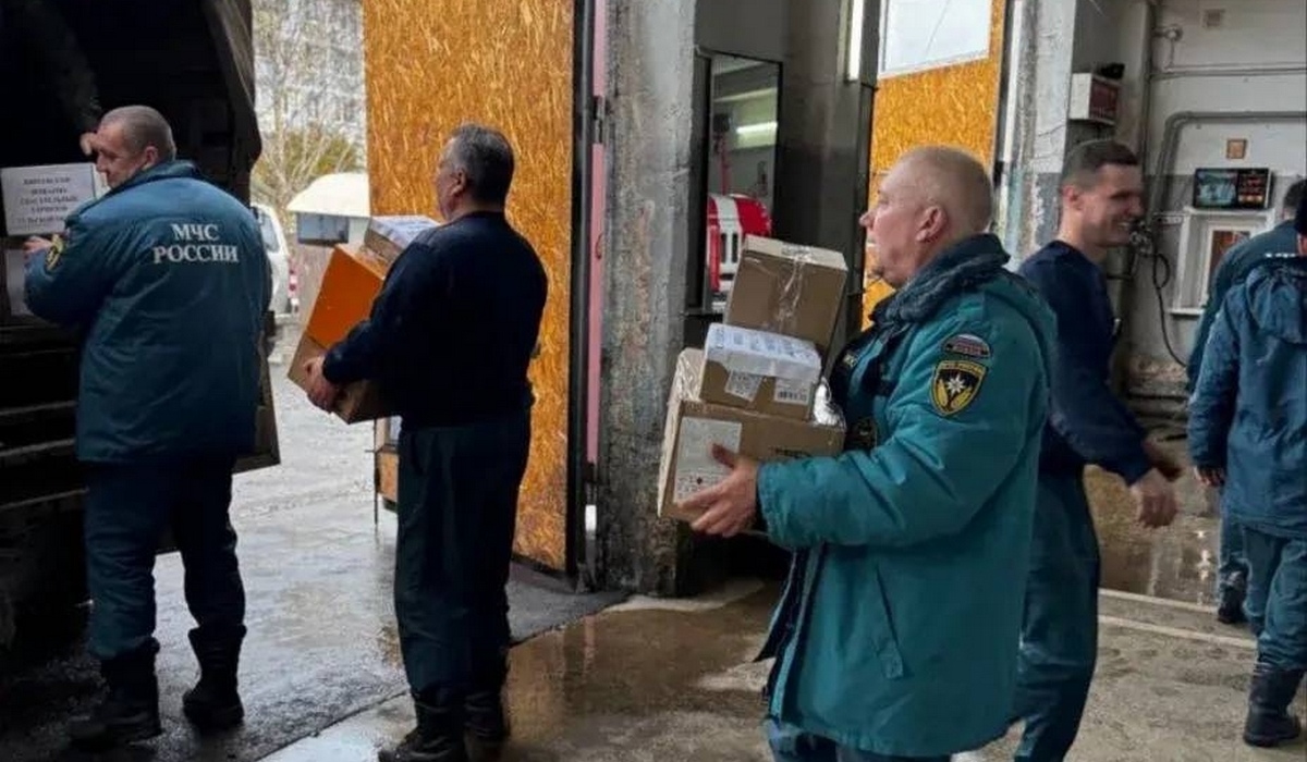 Тульские спасатели направили в Курскую область 1,5 тонны гуманитарного груза