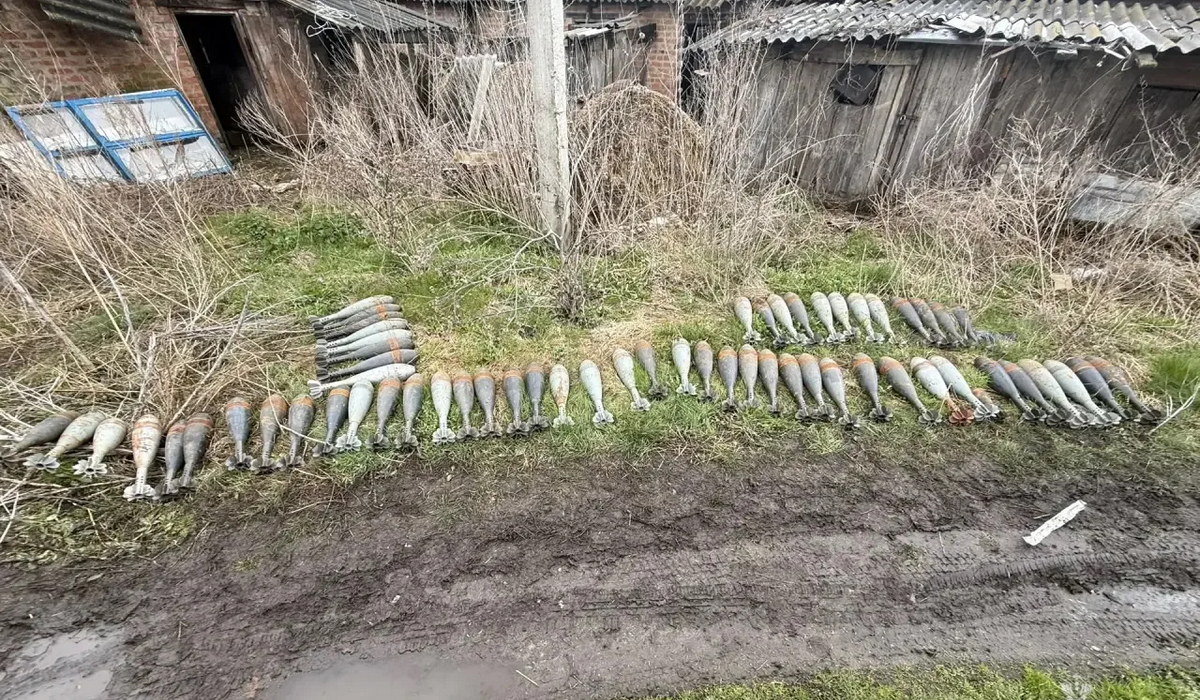 В Курской области обезвредили около 2 тысяч взрывоопасных предметов за неделю