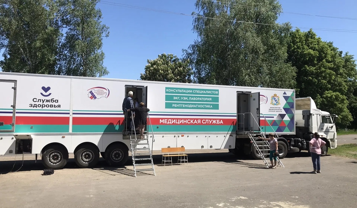 В Курской области 26 мая Поезд здоровья приедет в Дмитриевский район