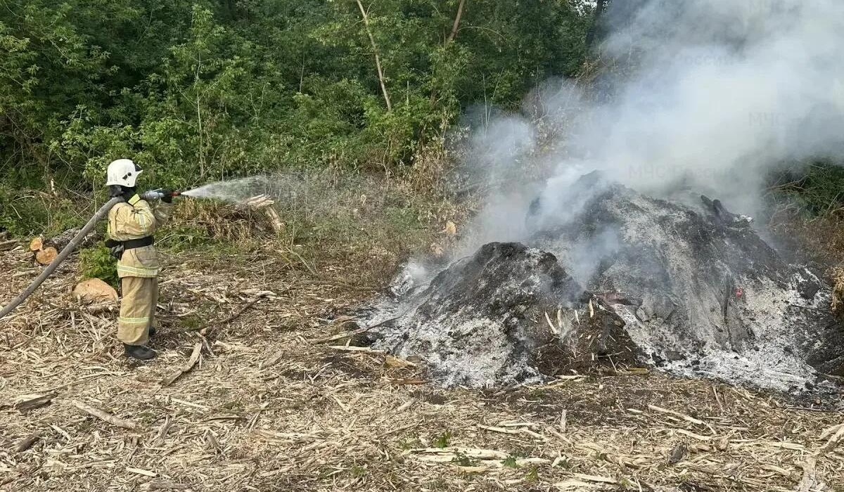 В Курской области спасатели более 110 раз за неделю выезжали по тревоге