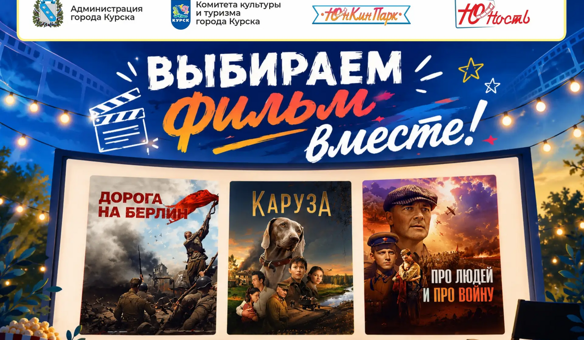 Куряне выбирают фильм, который покажут на Полугоре