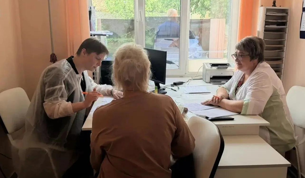 Кардиопатруль Курской облбольницы принял 73 пациента в Железногорском районе