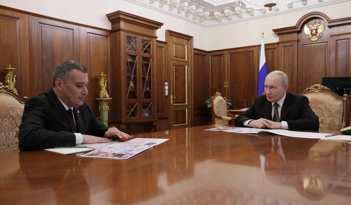 Хинштейн доложил Путину о планах по расширению режима СЭЗ на всю Курскую область