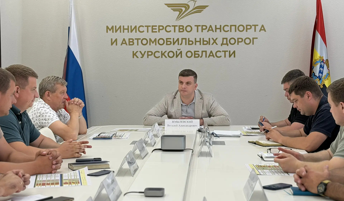 В Курской области ремонт дорог фактически завершен на 50 процентов