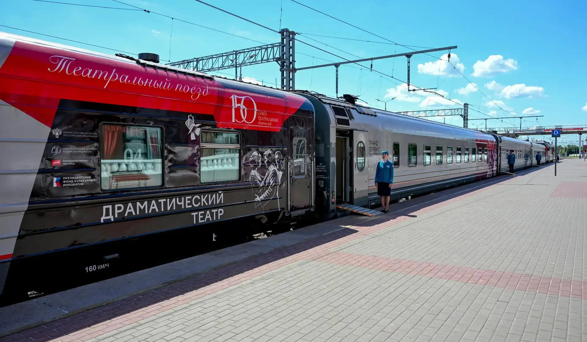 Курские артисты принимают участие в проекте «Театральный поезд»