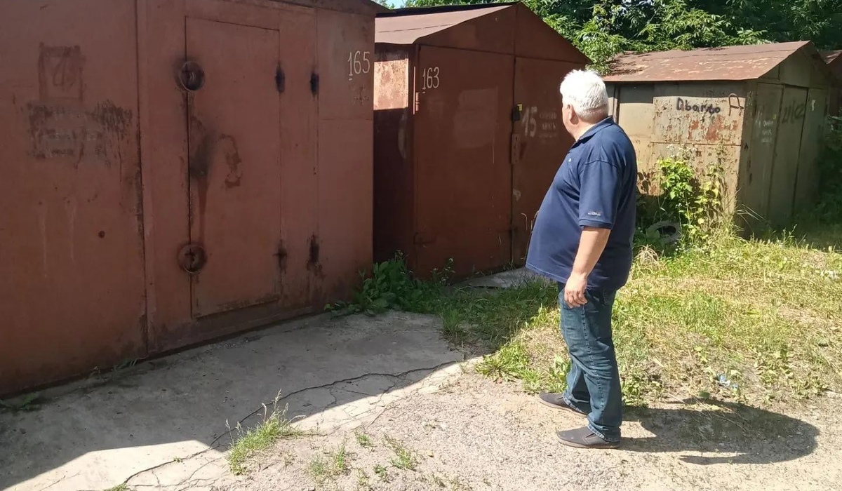 В Курске на улице Орловской снесут 18 незаконно установленных гаражей