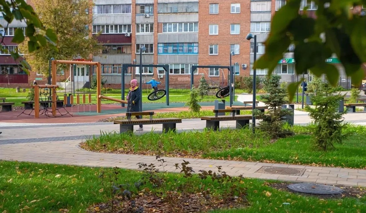 В июне в Курской области завершены работы на 19 объектах благоустройства