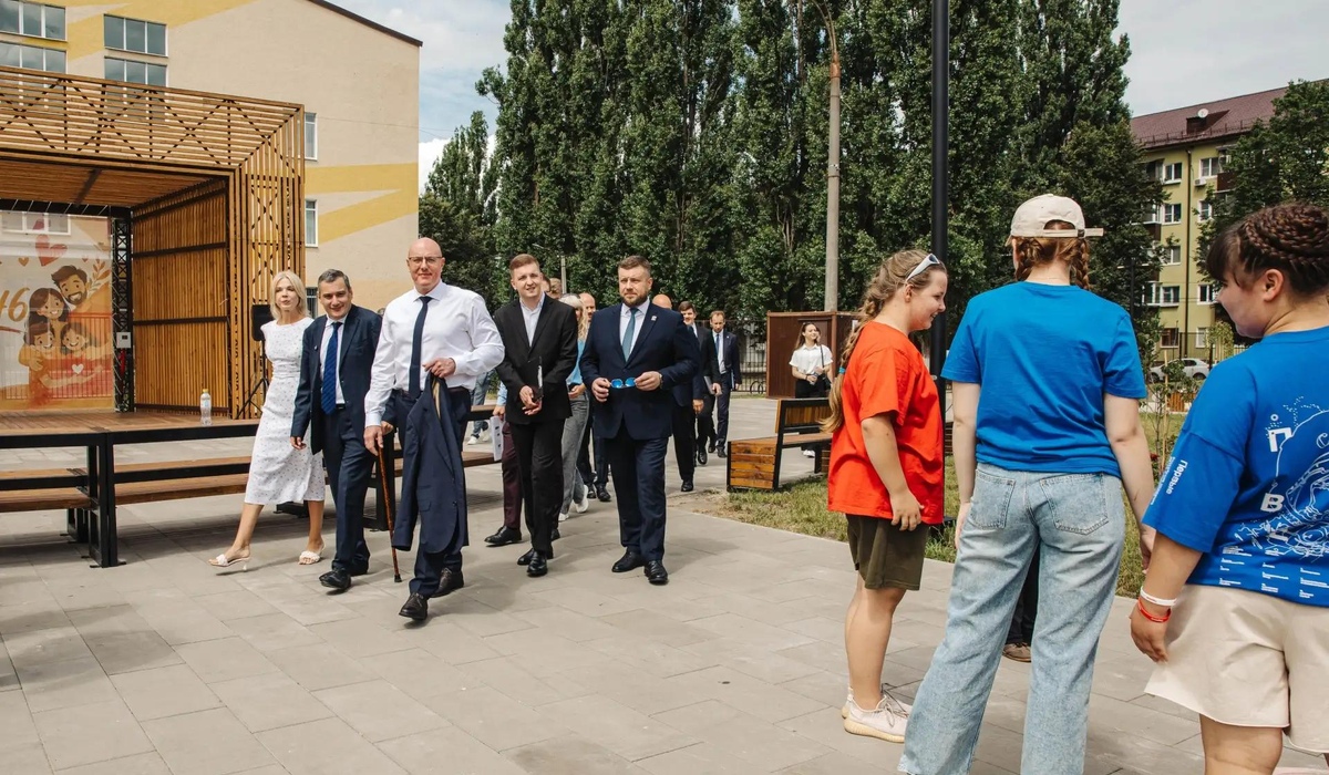 В Курске вице-премьер Чернышенко ознакомился с региональными молодежными проектами