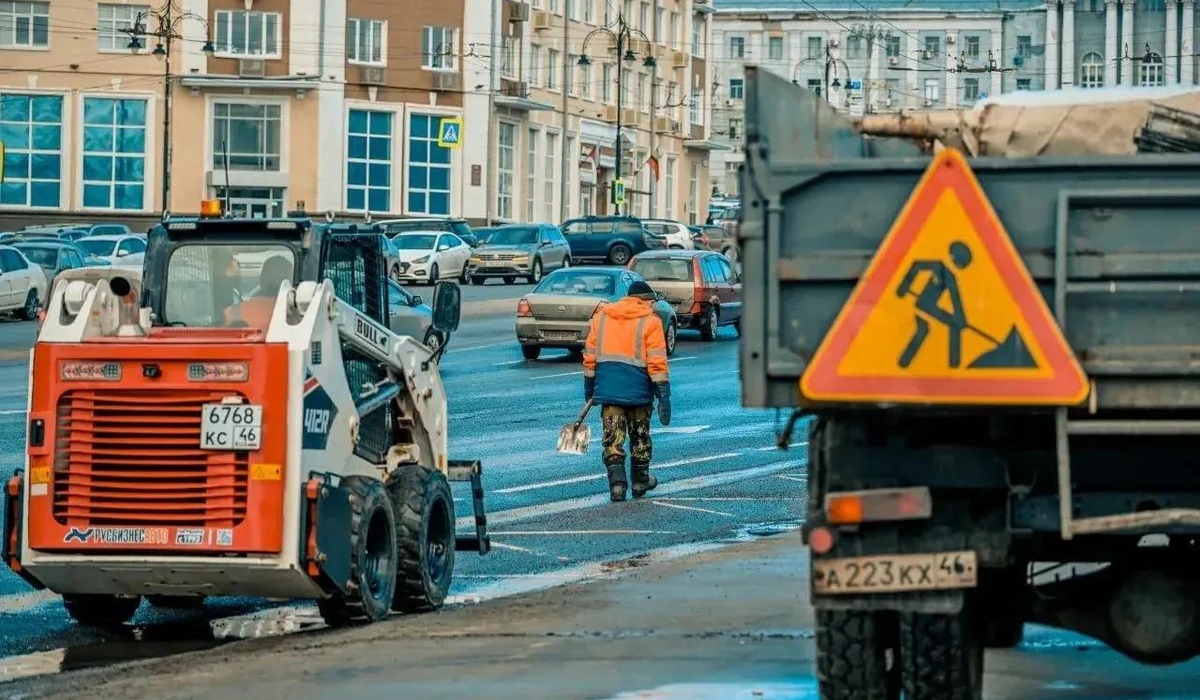 В Курске рассказали о ходе капитального и ямочного ремонта автодорог города