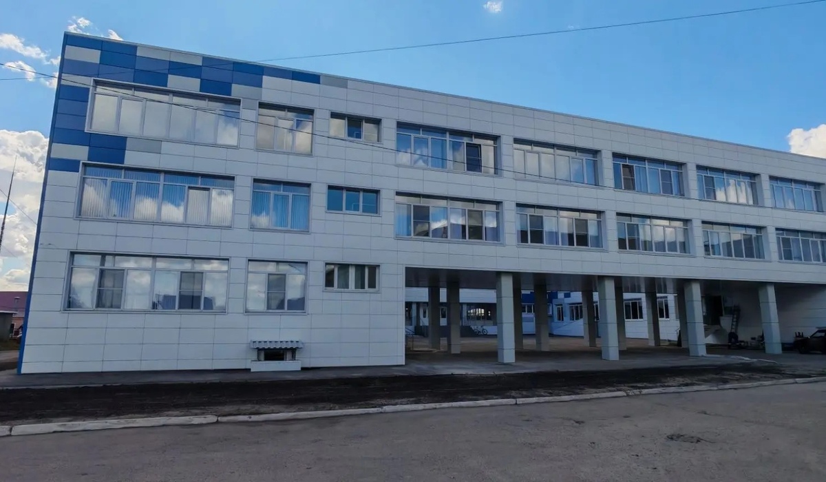 В Курской области отремонтировали Ленинскую школу Октябрьского района
